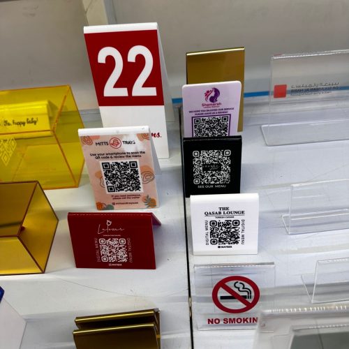 Acrylic signs